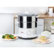 Picture of Tefal Convenient Series Steam Cooker – 2 Bowls – Stainless Steel – VC145130