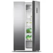 Picture of Benkon Side-by-Side Refrigerator – 563 L – No Frost – Light Stainless Steel – BEN-RF5921X