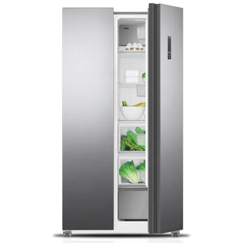 Picture of Benkon Side-by-Side Refrigerator – 563 L – No Frost – Light Stainless Steel – BEN-RF5921X