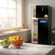 Picture of Benkon Two-Door Refrigerator – 552 L – No Frost – Black Glass – BEN-RF5881GBK