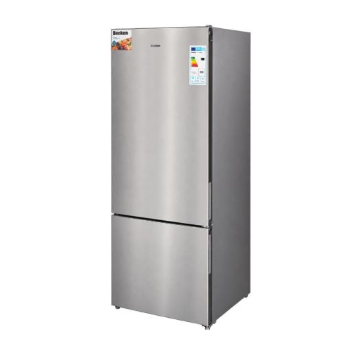 Picture of Benkon French Door Refrigerator – 560 L – Inverter – Light Stainless Steel – RF-BN553X