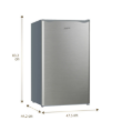 Picture of Samix Office Refrigerator – 90 L – BC90S