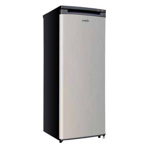 Picture of Samix Upright Freezer – 151 L – Silver & black – BD-180