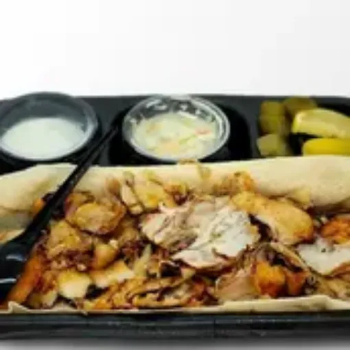 صورة نص كيلو شاورما دجاج