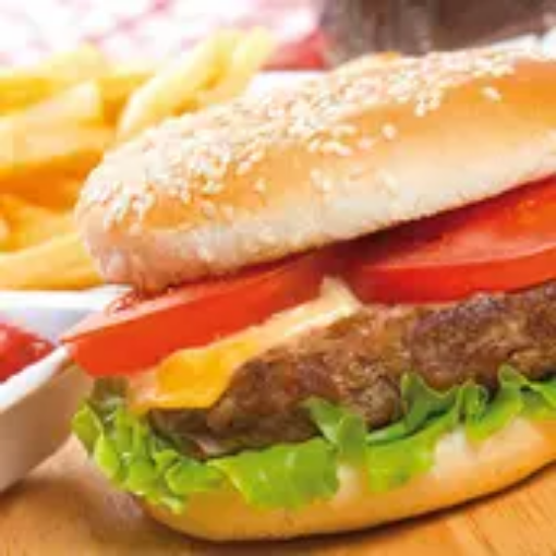 Picture of Beef Burger Sandwich 200 gm